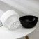 Pot "duet", 1.5 l, black and white color