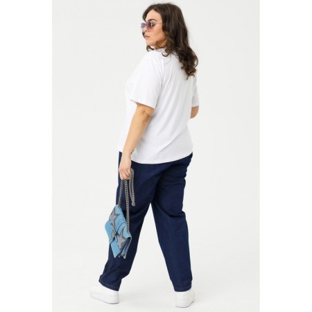 Female T -shirt, size 54, white color-4