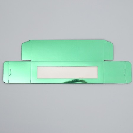 Makarun box, confectionery packaging "Green", 18 x 5.5 x 5.5 cm-6