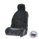 Kit on the seat, natural wool, gray