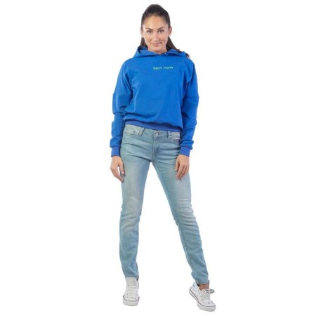 Hudy female not now, size 44, cornflower color