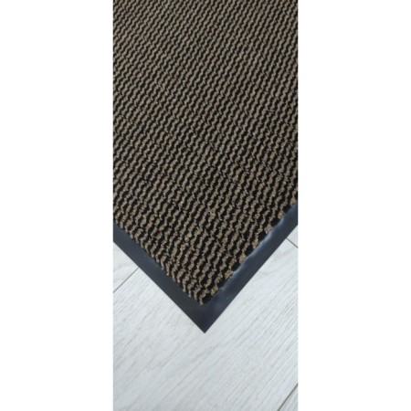 Mature mat 50x80 cm, drawing velor brown
