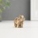 Souvenir Polystone "Elephant with a Flower on the Popon" 3x4x1.5 cm