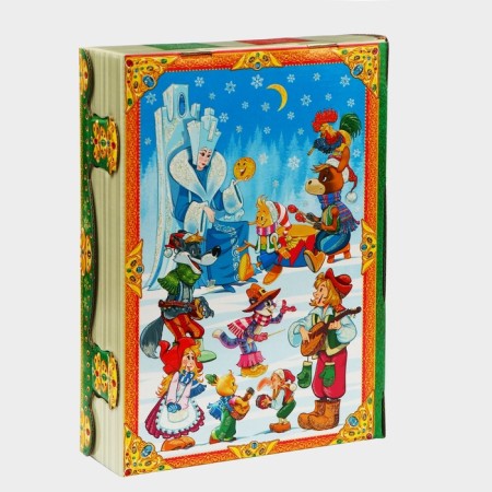 Gift box New Year's book Malaya "Tales Time" 17.5 x 7 x 25 cm. New Year-1