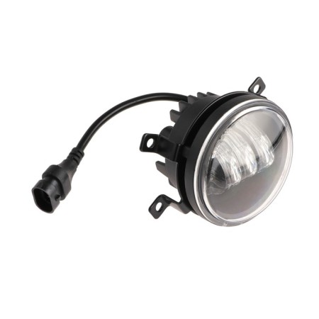 Fog light for Lada Priora, 12 V, 11 W, 2160 lm, wire 18 cm, white light, 2 pcs-1