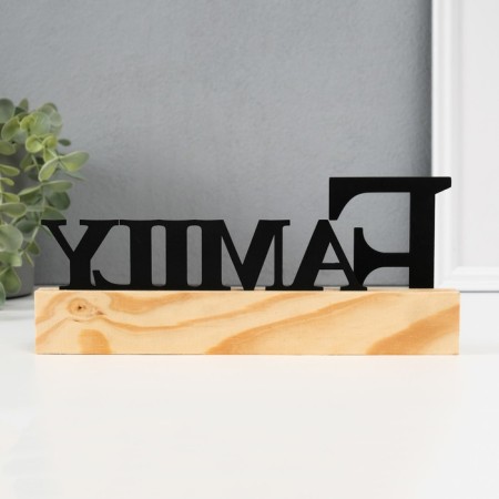 Souvenir tree "Family - History" 3x24.5x10 cm-1