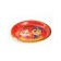A disposable paper plate with embossing "Happy Birthday!", 18 cm, puppy patrol