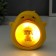 Souvenir Polystone Light "Baby in a yellow suit, in the duckling" 10x10 cm