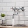 Kitchen mixer "RMS" SL71-361, two-wound, wall, zinc, chrome
