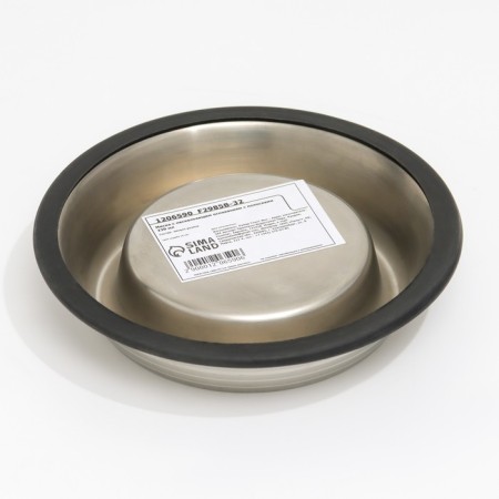 A bowl with a non -slip base with stripes, 230 ml-3