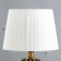 Lorenza table lamp E27 40W black -gold 28x28x51 cm Risalux