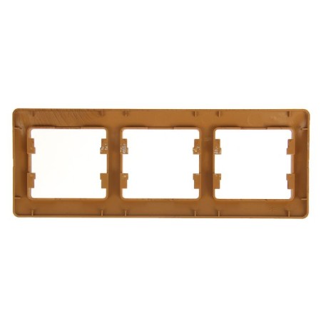 The frame "Glossa" Sche GSL000503, three -seater, horizontal, oak color-1