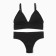 Female set (top, panties) Black color, size 42-44