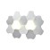 VIVA lamp, 18W Led, 4000k, 1350lm, silver color
