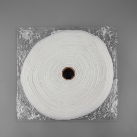 Curtain tape, organza, 4 cm, 50 ± 1 m, transparent color-4