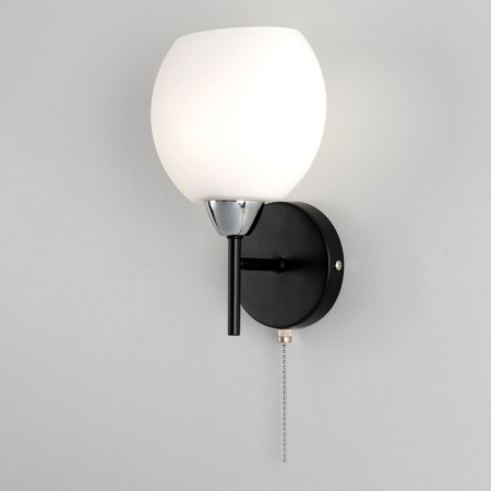 Sconces Citilux "Florida" CL148315, 15x23.5 cm, 1x60W, E14, Black Color Black-6