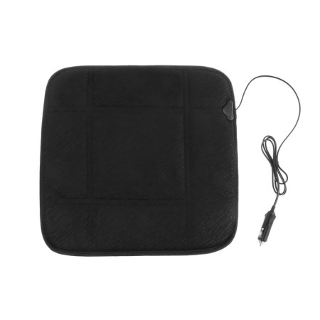 Heating SkyWay seats, without a back, black, without a regulator, 12 V, 2.5 -3a, 43 x 43 cm-1