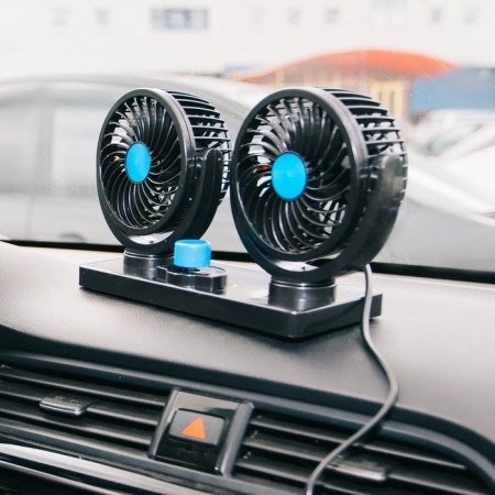 TORSO, 12 V, double, rotary 360 ° fan-1