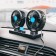 TORSO, 12 V, double, rotary 360 ° fan