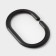A set of hooks for curtains 12 pcs, the color is black