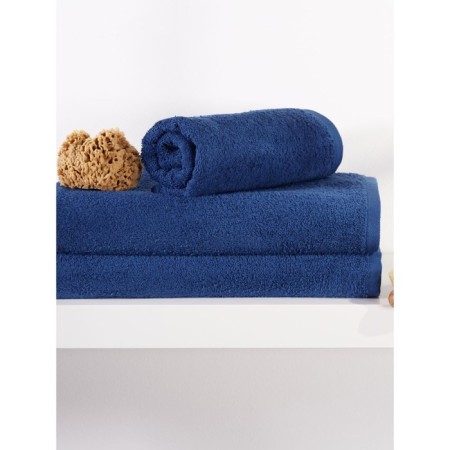 Tainted towel Limogen, size 40x70 cm, blue color-9
