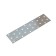 The plate is mounted, galvanized, 50 x 200 x 2 mm