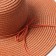 Women's hat minku, red color, rr 58