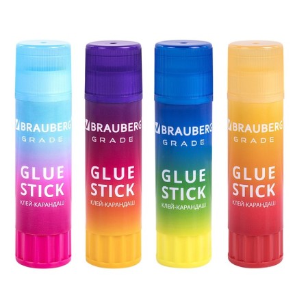 PVP 21 g glue Brauberg Grade, in a gradient case, assorted 271247-11
