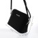 Women's bag over the shoulder Textura, small size, black color