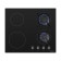 Honing surface Homsair HG641VBK, combined, 4 burners, black