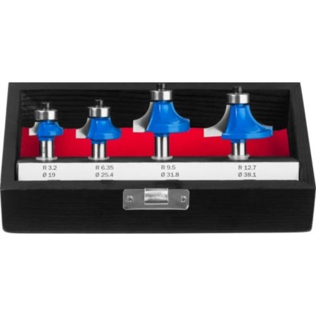 Set of milling bison 28795-H4-2, profile, on wood, 4 pcs.-1