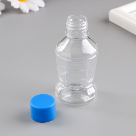 Bank for scrapbooking plastic "bottle" 50 ml mix 3.8x3.8x7.5 cm-2