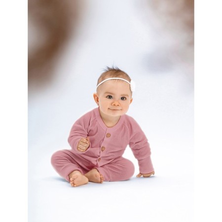 Kemovitson on buttons for children's fashion, height 80 cm, pink color-2