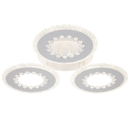 LED lamp 66W 6545LM 3300K-6500K, size 44x44x8 cm