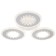 LED lamp 66W 6545LM 3300K-6500K, size 44x44x8 cm