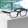 Computer glasses 28003, black gloss color