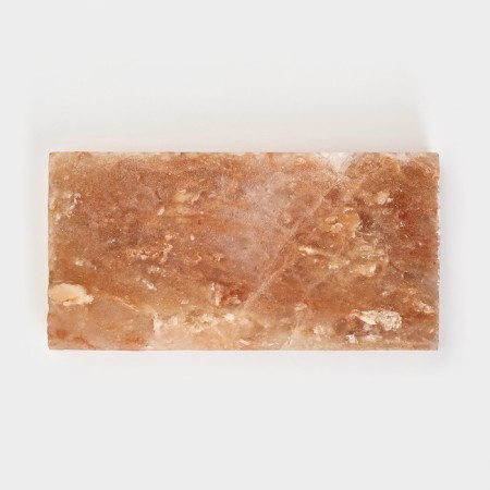 Brick made of Iranian mountain salt, 20x10x3 cm, color mix 1sort-1