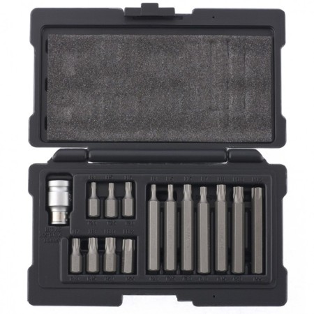 Set Stels 11315, Torx, a hexagonal shank 10 mm, T20 - T55, 15 pcs.-3