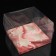 Capcake box, confectionery packaging, 4 cells "Silk Nuga", gold, 16 x 16 x 11.5 cm