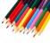 Colored pencils, 24 colors, bilateral, cold heart