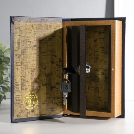Safe Brush Tree to the leatherette "Money loves strong" embossing 21x13x5 cm-2