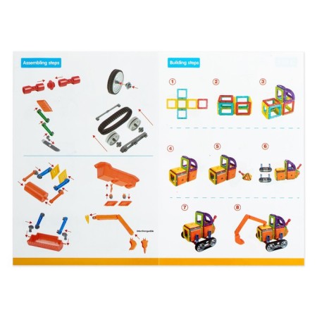 Magnetic designer "Magic Magnet", 75 parts-6