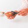 Vegetable cleaning with a knife for zesta Brabantia Tasty+
