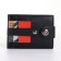 Male purse on a magnet, black color