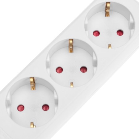 Extension cord Standard 3 nests, 5m, 3x1.0mm², s/h, white rexant-2