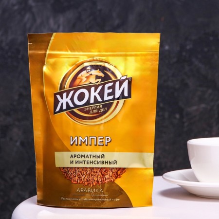 Coffee Jockey imperial is soluble, soft packaging 75 gr.