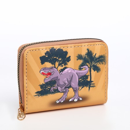 Children's wallet at the zipper "Choselka", color orange color-2