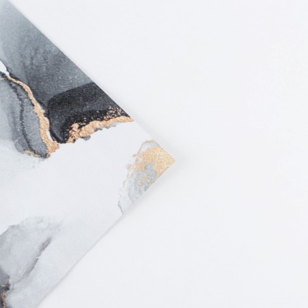 Paper packing glossy double -sided "dark marble", 70 x 100 cm-3