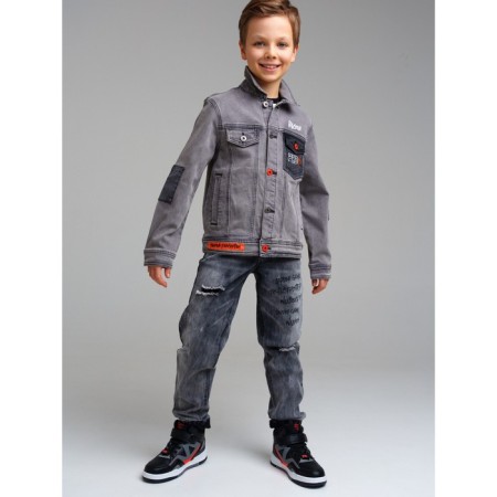 Denim jacket for a boy PlayTode, height 176 cm-4