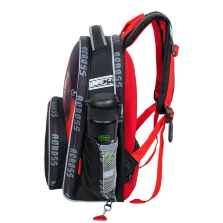 School backpack by Ergon. Spray Across 194 37*28*12 Mal + Pen, Burner Cher/Kr 24-194-4-2